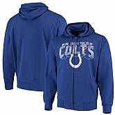 Men's Indianapolis Colts G III Sports by Carl Banks Perfect Season Full Zip Hoodie Royal,baseball caps,new era cap wholesale,wholesale hats